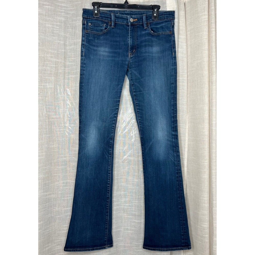 Ralph Lauren‎ Denim & Supply Slim Bootcut Jeans Mid Rise Blue Women's Size 30x34